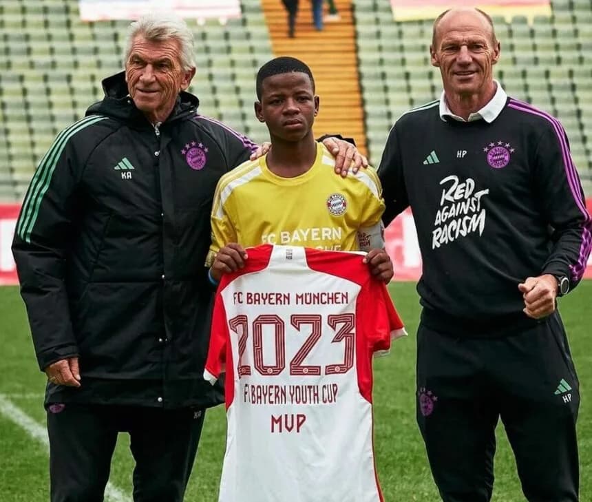 Mzansi teen impresses FC Bayern Giants