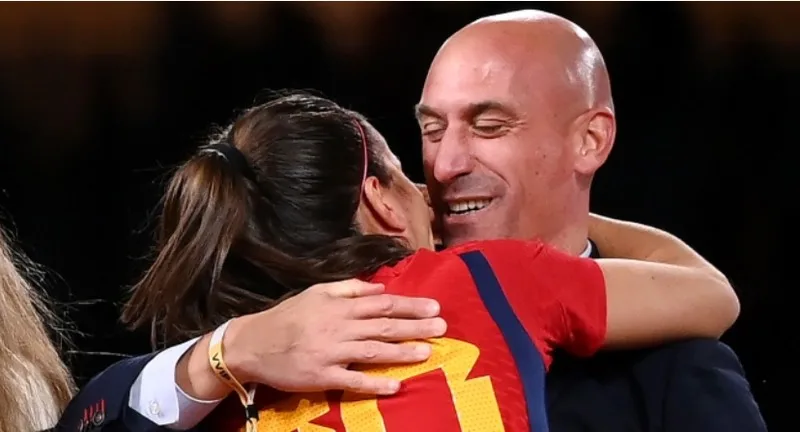 FIFA bans Rubiales for 3 years for forced kiss on Spain player