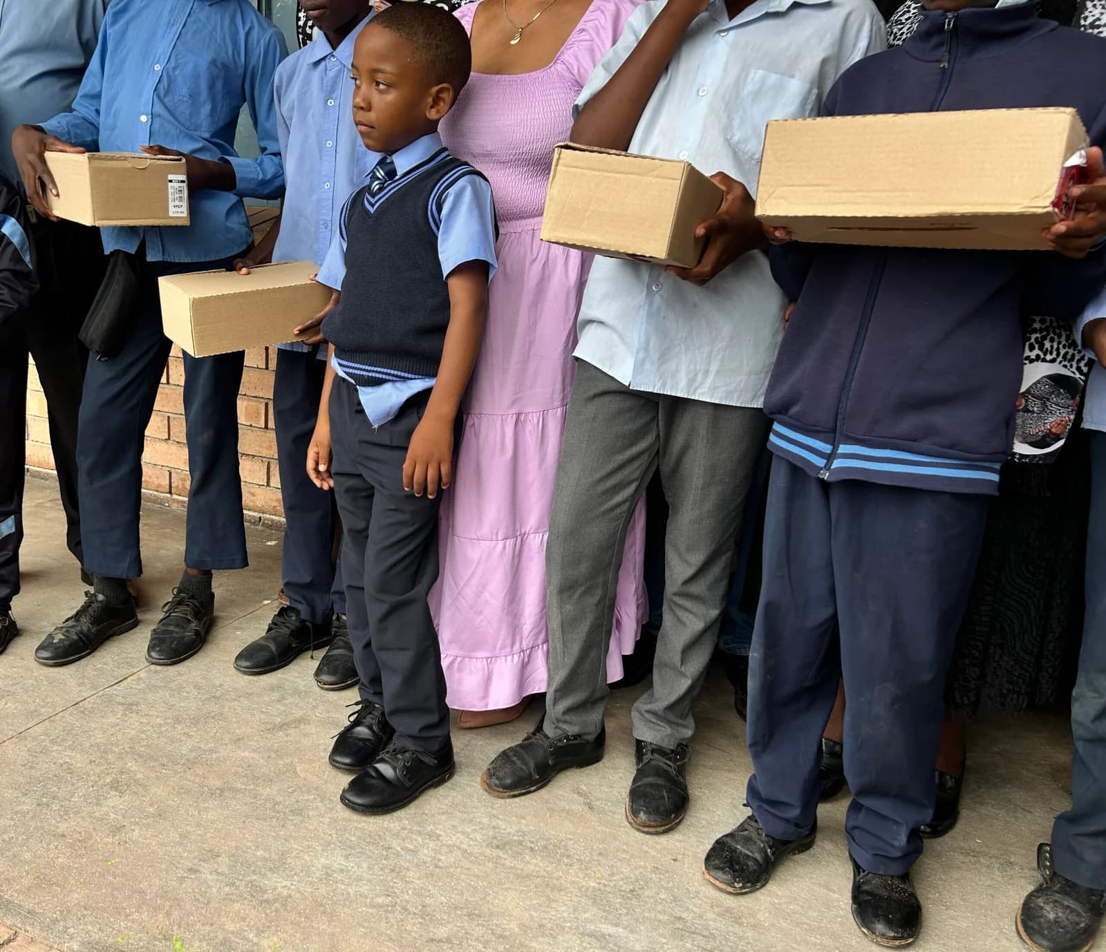 Young boy’s kindness inspires shoe donation